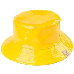 C.C Children Waterproof Shiny Rain Bucket Hat